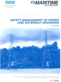 Full size image of Safety Management for Overhead and Underground Power Line Crossings of Navigable Waterways and Slipways (Guide)